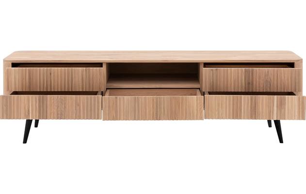 Goossens tv meubel seppe wit eiken - 8204764-05