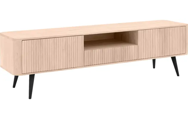 Goossens tv meubel seppe wit eiken - 8204766-02