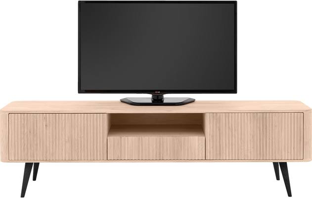 Goossens tv meubel seppe wit eiken - 8204766-03