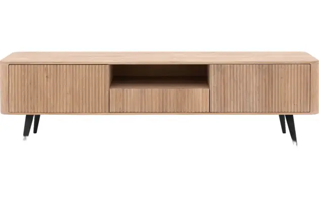 Goossens tv meubel seppe wit eiken - 8204767-01