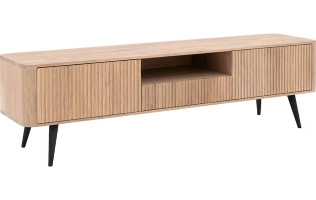 Goossens tv meubel seppe wit eiken - 8204767-02