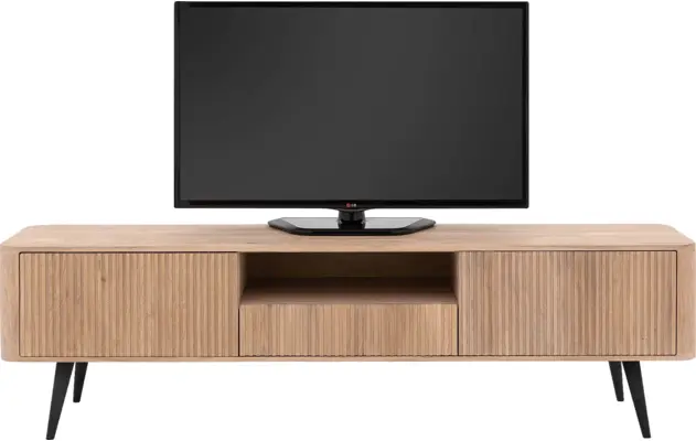 Goossens tv meubel seppe wit eiken - 8204767-03