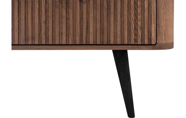 Goossens tv meubel seppe donker bruin eiken - 8204768-05