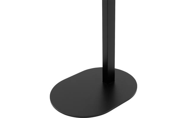 Goossens nachtkastje oval zwart eiken - 8205025-05