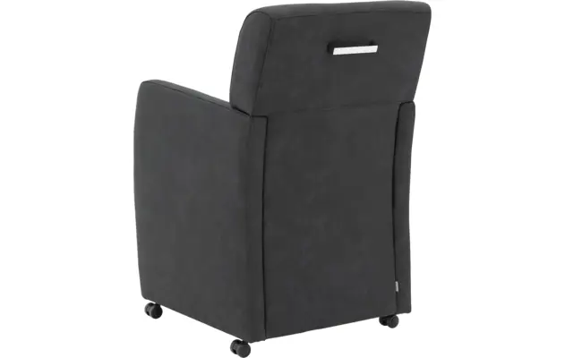 Goossens eetkamerstoel alex grijs microvezel - 8205428-03
