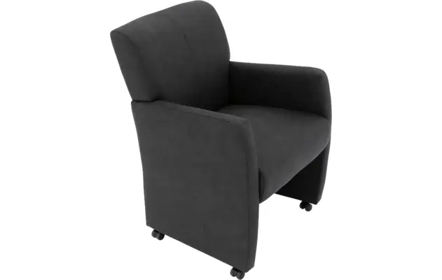 Goossens eetkamerstoel alex grijs microvezel - 8205428-04