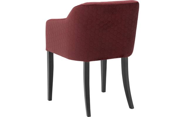 Goossens eetkamerstoel peda rood stof - 8205429-02