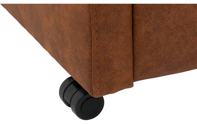 Goossens eetkamerstoel alex bruin microvezel - 8205433-05
