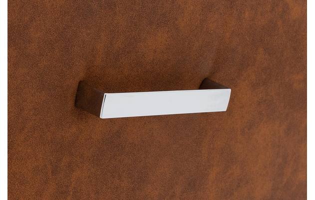 Goossens eetkamerstoel alex bruin microvezel - 8205433-07