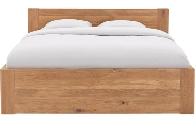 Goossens bedframe bibi blank eiken - 8205725-02