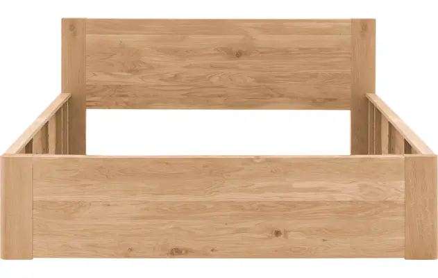Goossens bedframe bibi blank eiken - 8205725-03-A