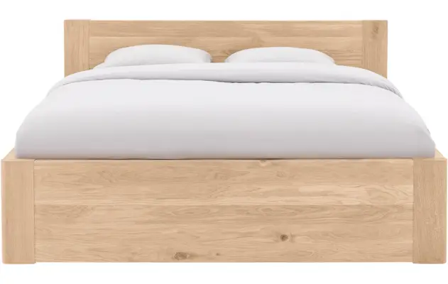 Goossens bedframe bibi onbewerkt eiken - 8205734-02-A