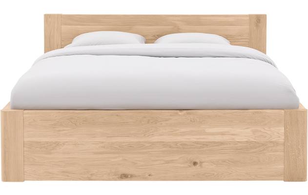 Goossens bedframe bibi onbewerkt eiken - 8205735-02-A