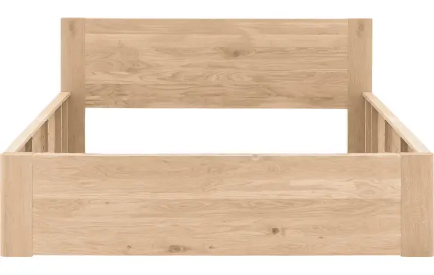 Goossens bedframe bibi onbewerkt eiken - 8205735-03-A