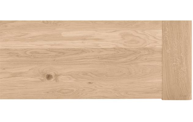 Goossens bedframe bibi onbewerkt eiken - 8205735-04-A