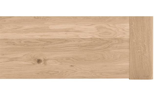 Goossens bedframe bibi onbewerkt eiken - 8205737-08-A