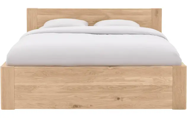 Goossens bedframe bibi onbewerkt eiken - 8205739-02-A