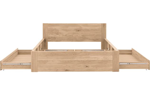 Goossens bedframe bibi onbewerkt eiken - 8205739-06-A