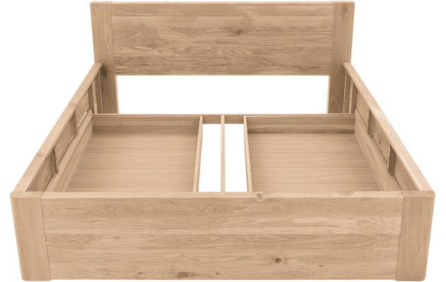 Goossens bedframe bibi onbewerkt eiken - 8205739-09-A