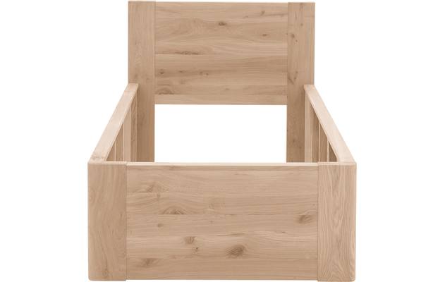 Goossens bedframe bibi wit eiken - 8205740-03-A