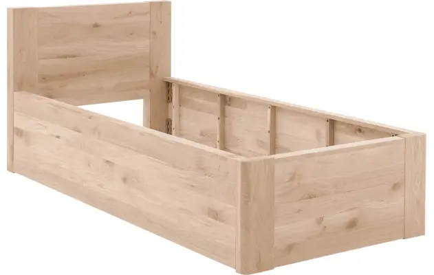 Goossens bedframe bibi wit eiken - 8205740-04-A