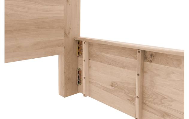 Goossens bedframe bibi wit eiken - 8205740-08-A