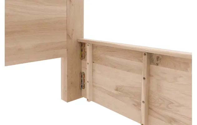 Goossens bedframe bibi wit eiken - 8205740-08-A