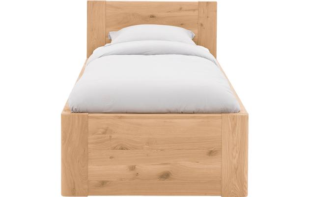 Goossens bedframe bibi blank eiken - 8205741-01-A