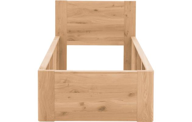 Goossens bedframe bibi blank eiken - 8205741-03-A