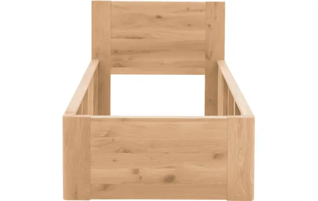 Goossens bedframe bibi blank eiken - 8205741-03-A