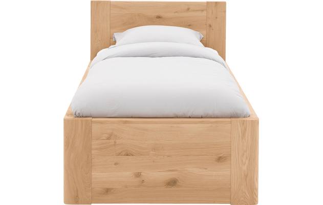 Goossens bedframe bibi blank eiken - 8205742-01-A