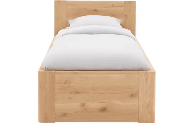 Goossens bedframe bibi blank eiken - 8205742-01-A