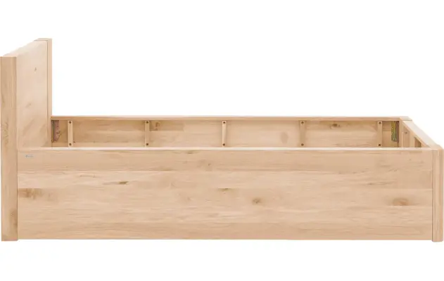 Goossens bedframe bibi blank eiken - 8205746-05-A