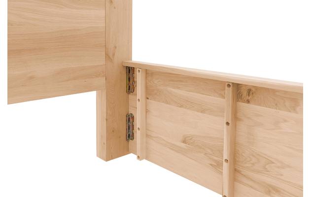 Goossens bedframe bibi blank eiken - 8205746-08-A