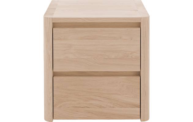 Goossens nachtkastje bibi wit eiken - 8205748-01-A
