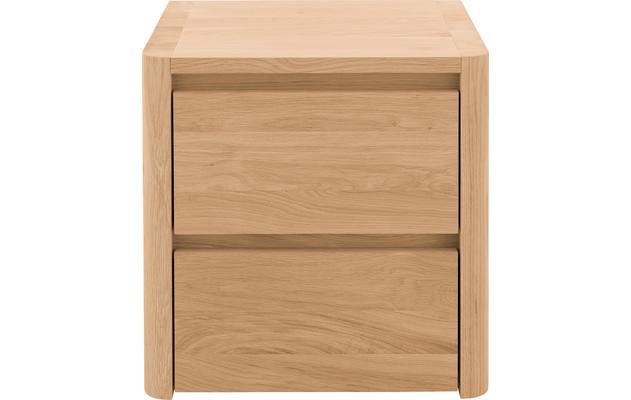 Goossens nachtkastje bibi blank eiken - 8205750-01-A