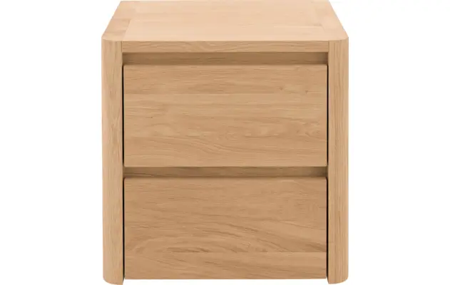 Goossens nachtkastje bibi blank eiken - 8205750-01-A