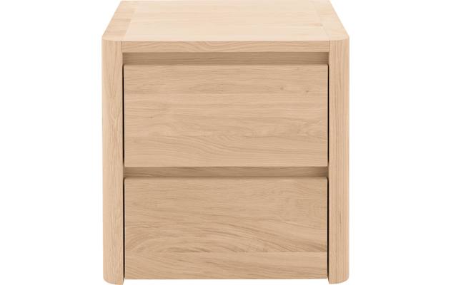 Goossens nachtkastje bibi wit eiken - 8205753-01-A