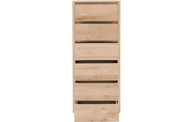 Goossens excellent ladekast bibi wit eiken - 8205754-02-A