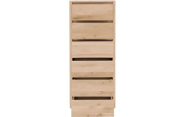 Goossens excellent ladekast bibi wit eiken - 8205754-02-A