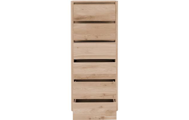 Goossens excellent ladekast bibi wit eiken - 8205756-02-A