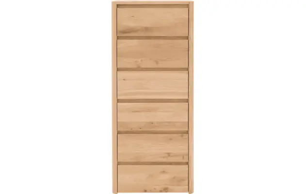 Goossens excellent ladekast bibi blank eiken - 8205757-01-A