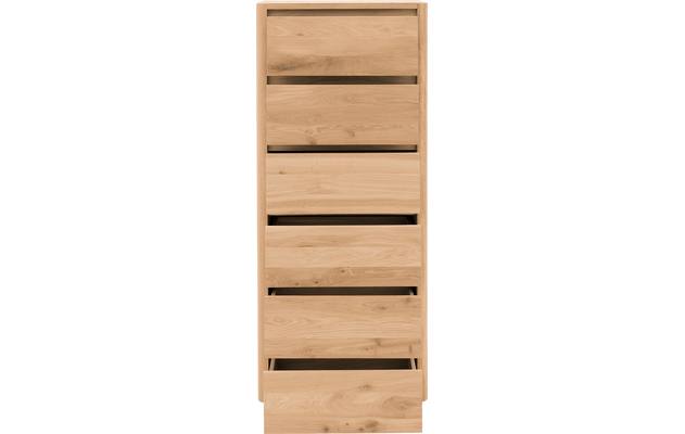 Goossens excellent ladekast bibi blank eiken - 8205757-02-A