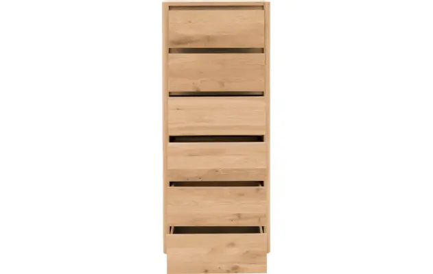 Goossens excellent ladekast bibi blank eiken - 8205757-02-A