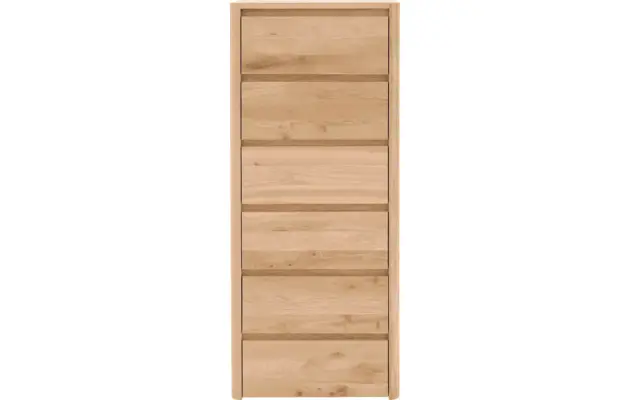 Goossens excellent ladekast bibi blank eiken - 8205758-01-A
