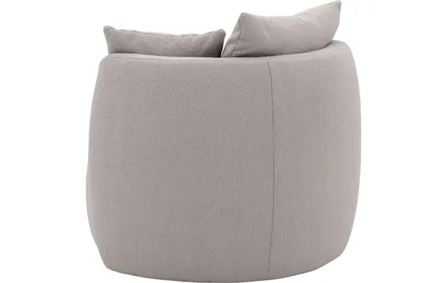 Goossens fauteuil terra grijs stof - 8210036-B-04