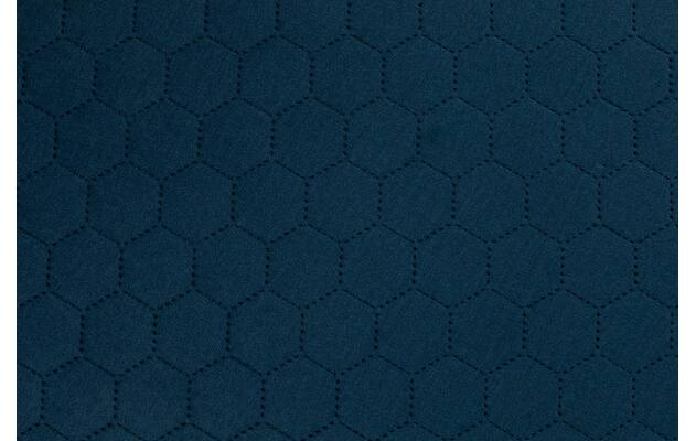 Goossens poef arendal blauw stof - 8210075-06