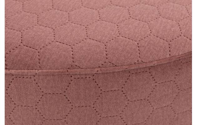 Goossens poef arendal roze stof - 8210076-07