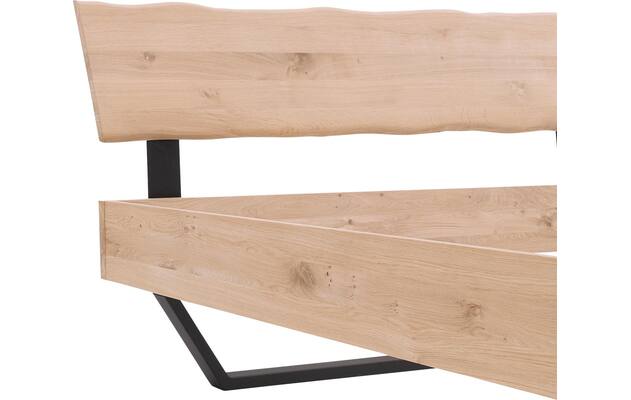 Goossens bedframe slade wit eiken - 8210085-05