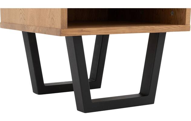 Goossens nachtkastje slade blank eiken - 8210102-04
